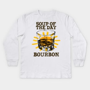 Soup of the day Kids Long Sleeve T-Shirt